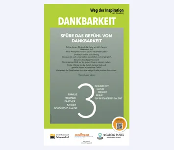 Originaltafel: Dankbarkeit